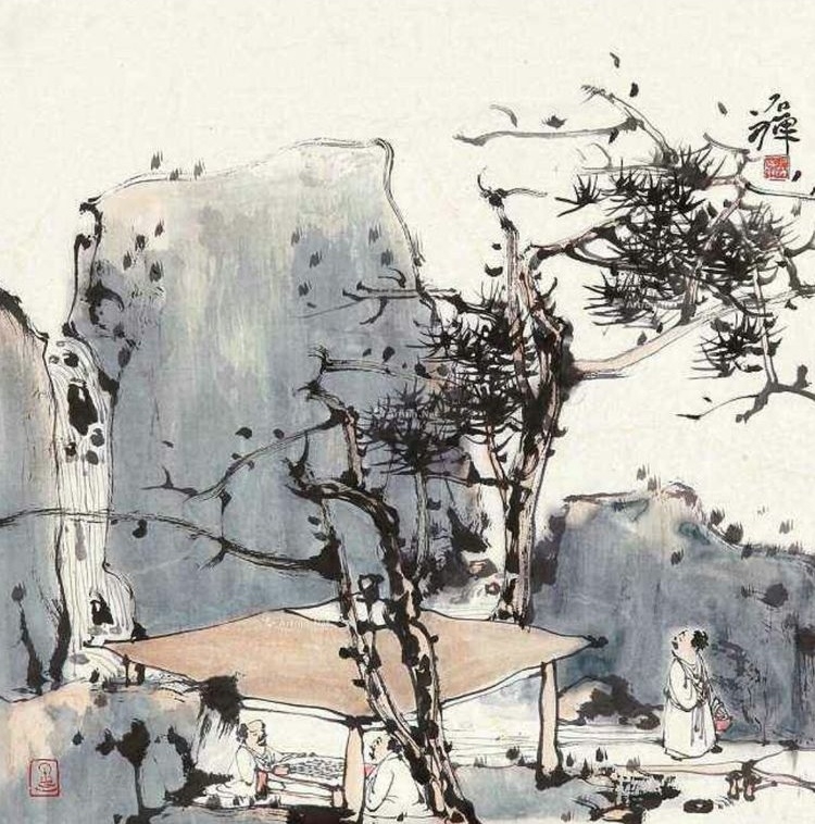 下棋